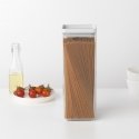 Brabantia Tasty+ Kvadrāts Plastmasa Caurspīdīgs, Balts Brabantia Tasty+ Kvadrāts Plastmasa Caurspīdīgs, Balts