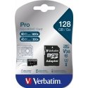 Verbatim Pro 128 GB MicroSDXC UHS-I Class 10 Verbatim Pro 128 GB MicroSDXC UHS-I Class 10
