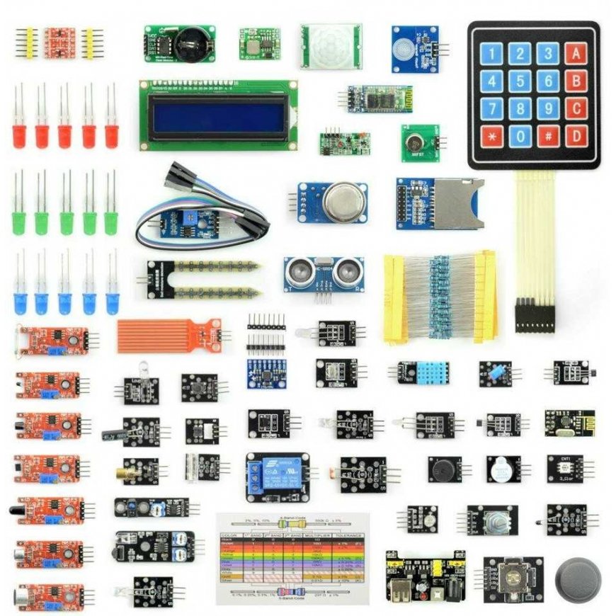 Oem Sensors and Modules Kit + Box - 65 Items