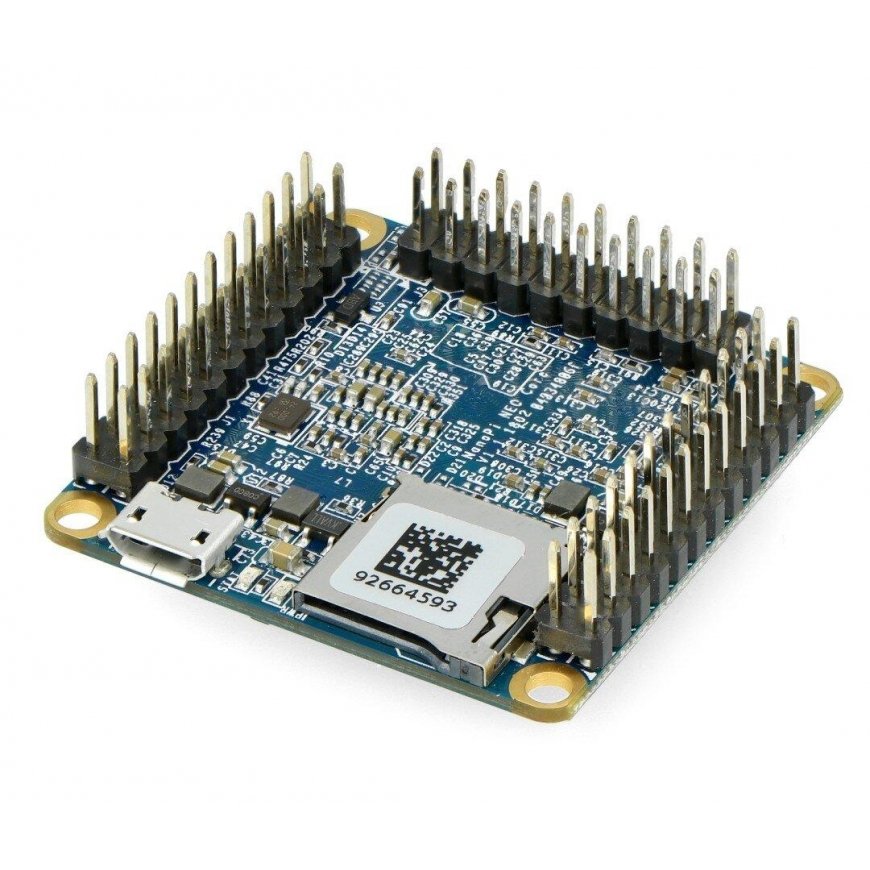 Friendlyarm NanoPi NEO Core Allwinner H3 neliydinprosessori 1,2 GHz + 512 Mt RAM + 8 Gt eMMC - liittimillä – 2