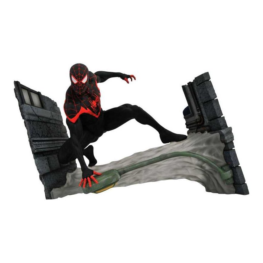 Diamond Select Toys Spider-Man Miles Morales Statue - 18 cm