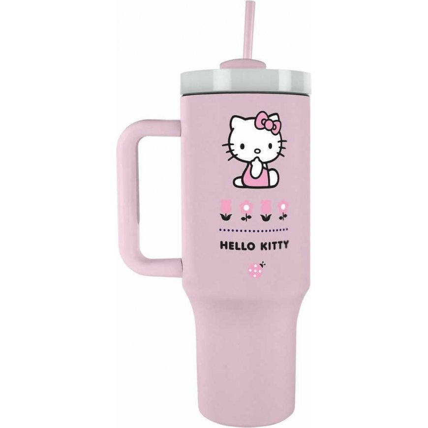 Travel Pyramid Quart Cup - Hello Kitty -jättimuki