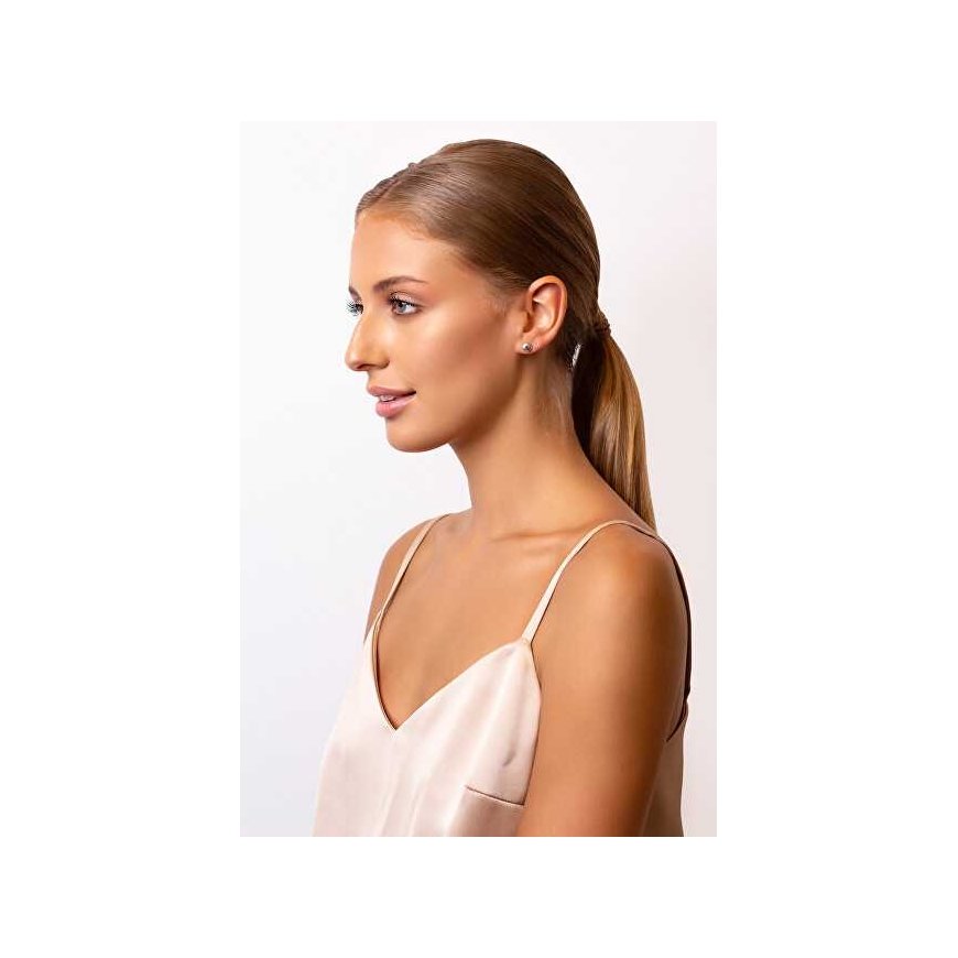 Brilio Silver Minimalist Gold Plated Earrings EA103Y – 2