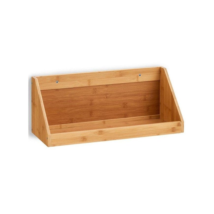 BAMBOO kitchen shelf for spices, hanging bamboo stand for small items - ZELLER – 2
