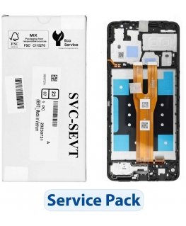 Huoltopaketti LCD-näyttö SAMSUNG A06 A065 GH81-26440A musta