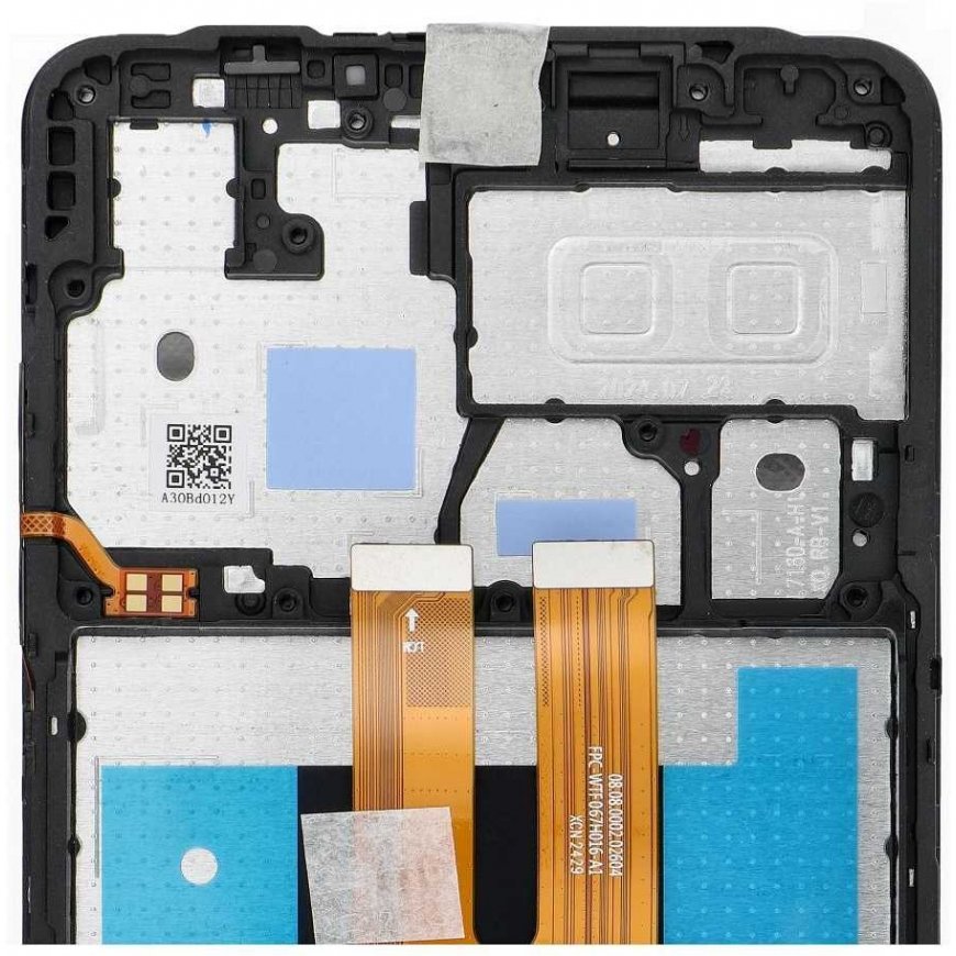 ServicePack LCD Display for SAMSUNG A06 A065 GH81-26440A Black – 3