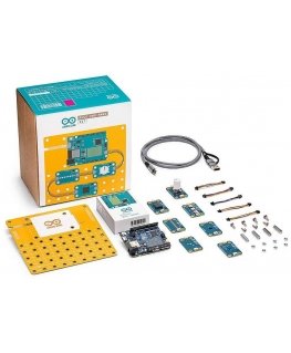 Arduino Plug and Make -sarja – Arduino Uno R4 WiFi -sarja ja 7 Qwiic-moduulia – AKX00069