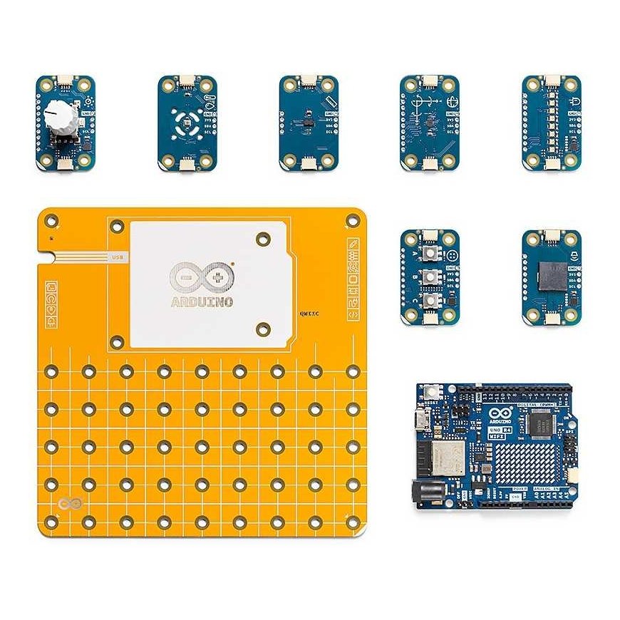 Arduino Plug and Make Kit – Arduino Uno R4 WiFi Kit and 7 Qwiic Modules – AKX00069 – 4