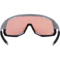 Force Attic sports sunglasses grey/black with pink lenses
