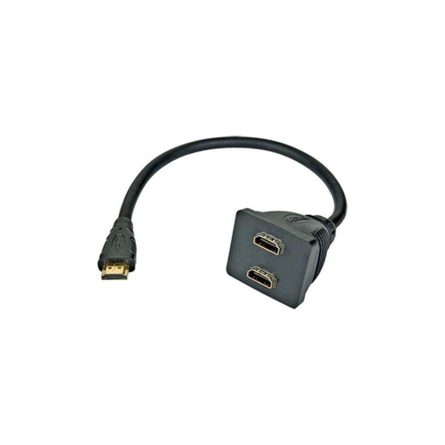 PremiumCord HDMI HDMI x2, 0.3m, black (kfdma-6)