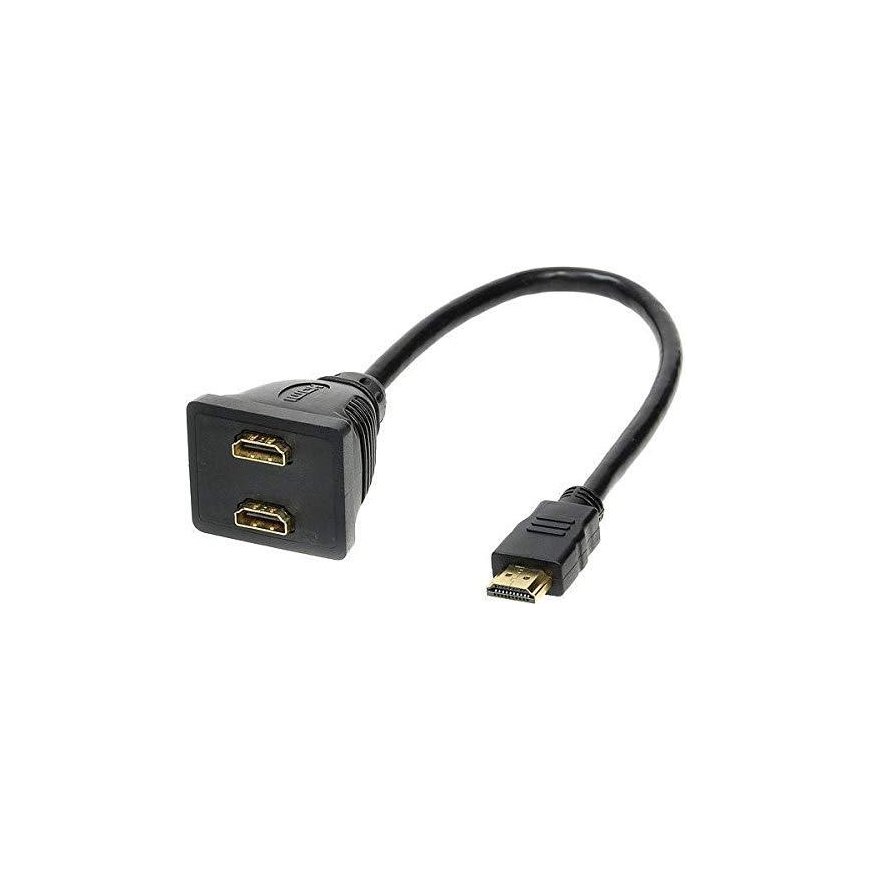 PremiumCord HDMI HDMI x2, 0,3m, juodasis (kfdma- 6) – 2