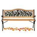 Sofotel Gardi Tulip garden bench with backrest 123.5 x 74 x 48 cm Sofotel Gardi Tulip garden bench with backrest 123.5 x 74 x 48 cm