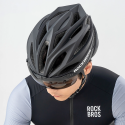 Rockbros dviračio šalmas su skydeliu, nuimami UV apsauginiai akiniai, unisex - Juodas/rudas Rockbros dviračio šalmas su skydeliu, nuimami UV apsauginiai akiniai, unisex - Juodas/rudas