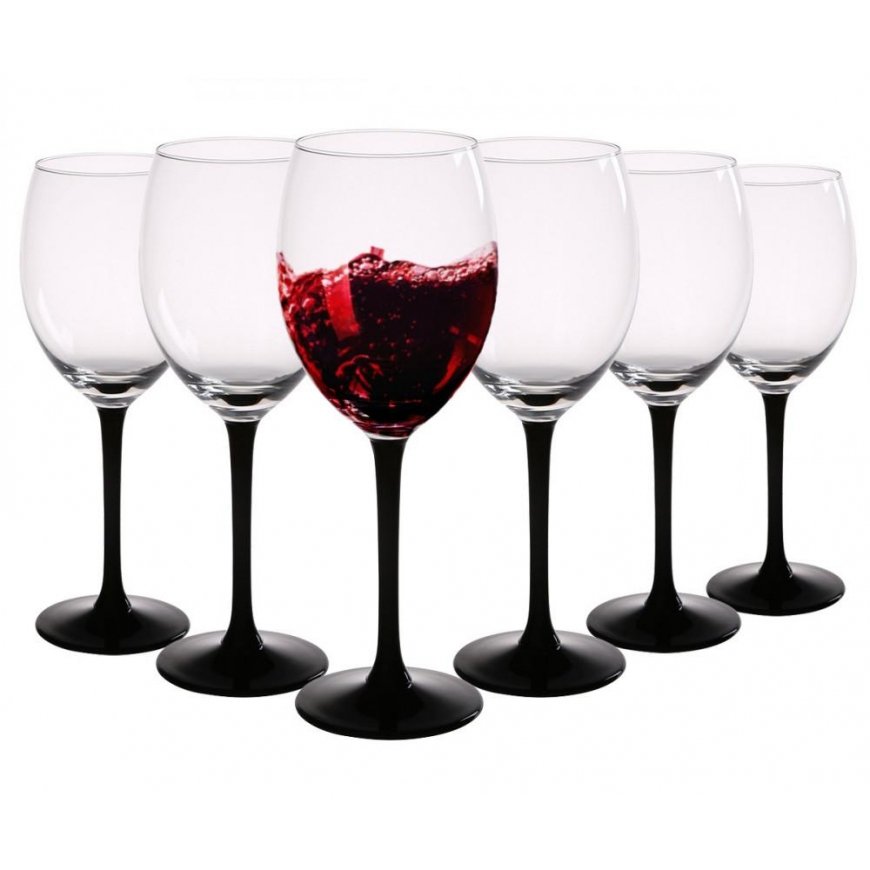 Altom Design vyno taurių rinkinys Onyx, 330 ml, 6 vnt. – 4