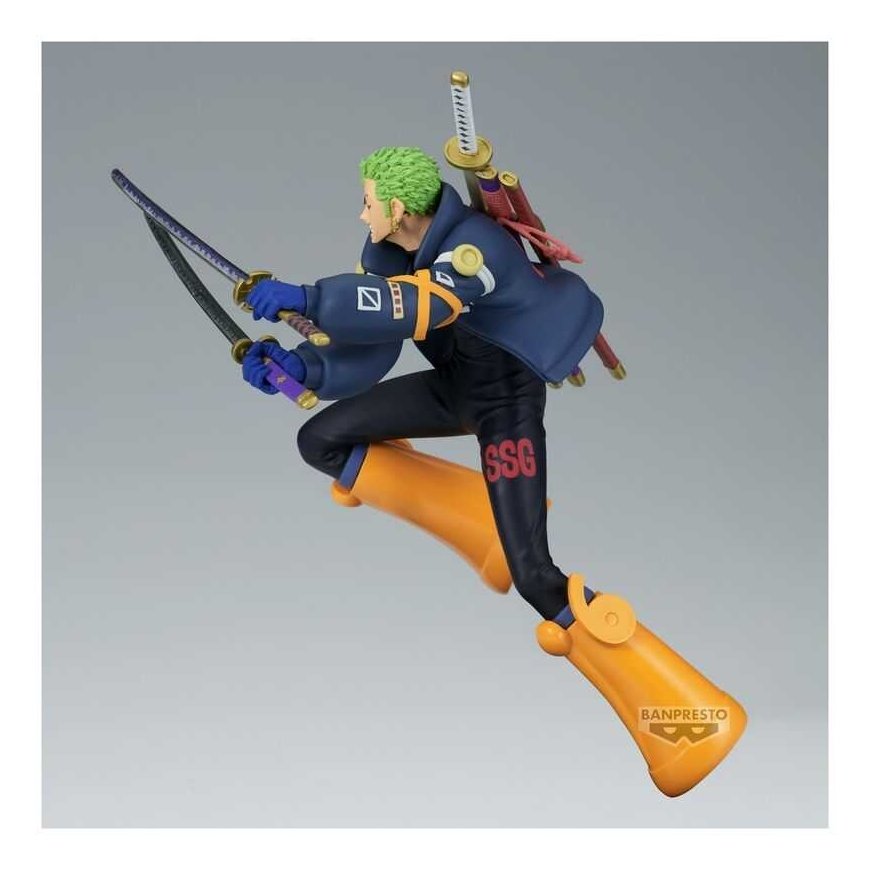 Banpresto One Piece Roronoa Zoro Battle Record Collection -figuuri 16cm – 4
