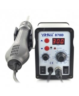 Litavimo stotelė 2in1 Yihua 878D su karštu oru Hotair 700W