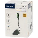 Blow LB-18 LED desk lamp with clip, black Blow LB-18 LED desk lamp with clip, black