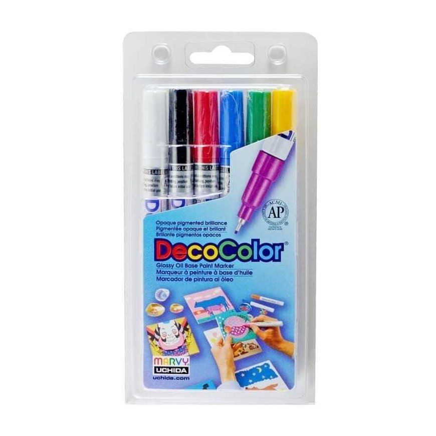 Nenurodyta Markers for decorating various surfaces