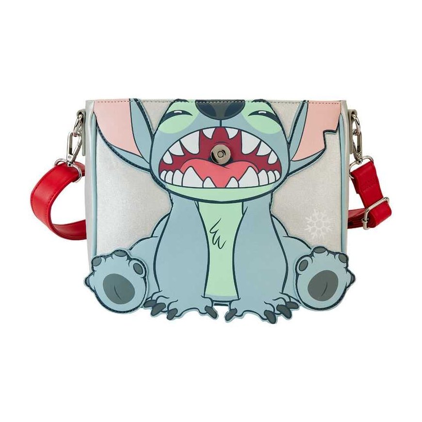 Loungefly Disney Stitch Holiday glitter crossbody bag – 5