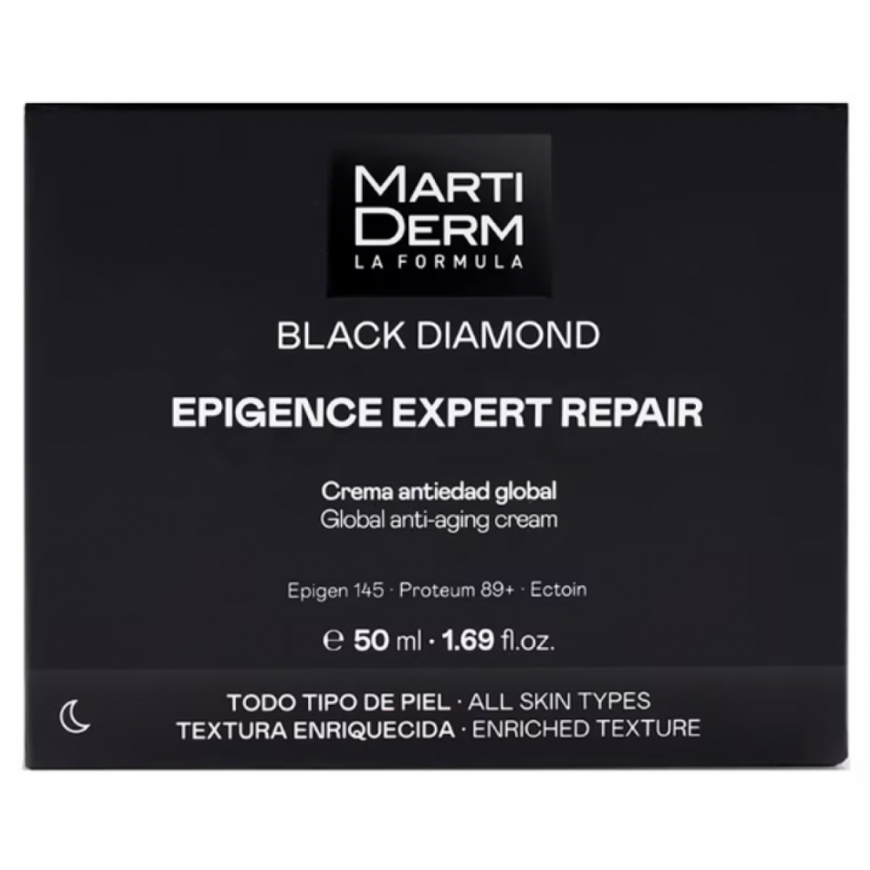 MartiDerm Black Diamond Epigence Expert Repair -päivävoide, 50 ml – 3