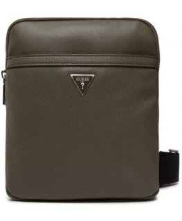 Guess, Certosa, Synthetic leather, Crossbody Bag, grey, HMCERT, 22 x 23.5 x 5 cm, Women Women