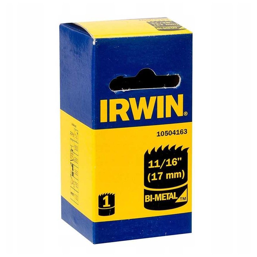 Drilled Crown "IRWIN" BI-METAL 86 mm – 3