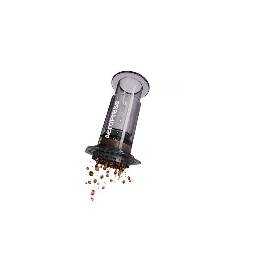 AeroPress – transparent smoked coffee machine