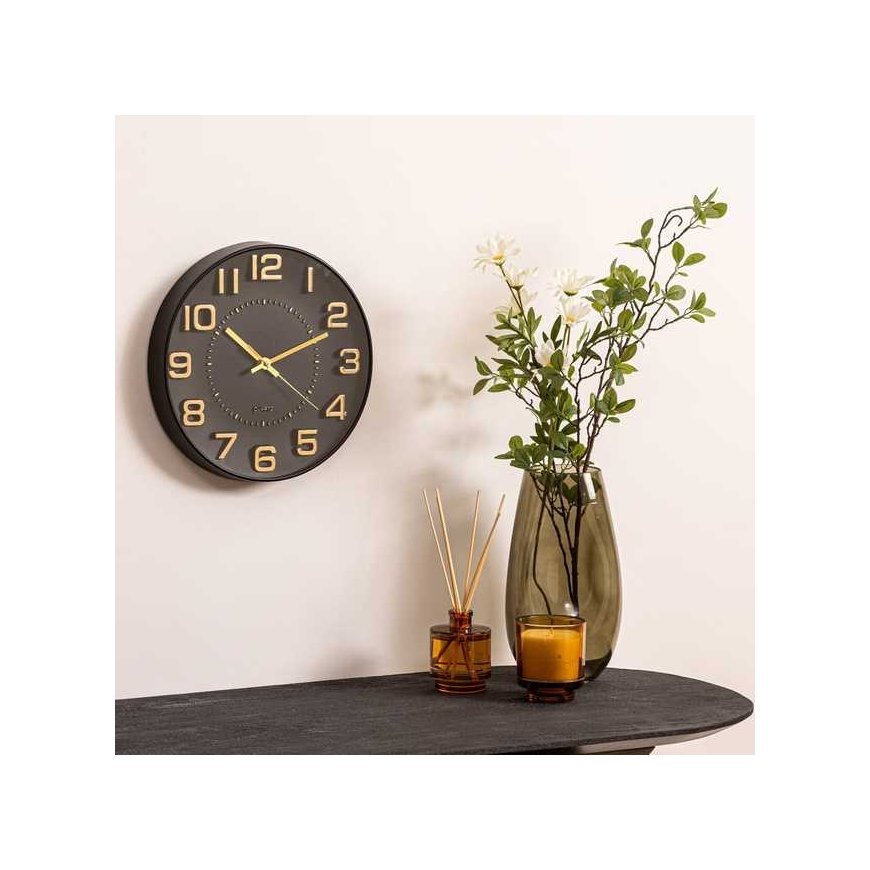 Atmosphera DORIS 3D wall clock, Ø 30 cm – 4