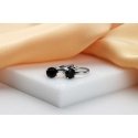 Brilio Silver Brilio Silver Silver earrings with black zircons EA755WBC Brilio Silver Brilio Silver Silver earrings with black zircons EA755WBC