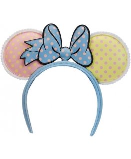 Loungefly Disney Minnie Mouse Pastel Polka Dot ear headband