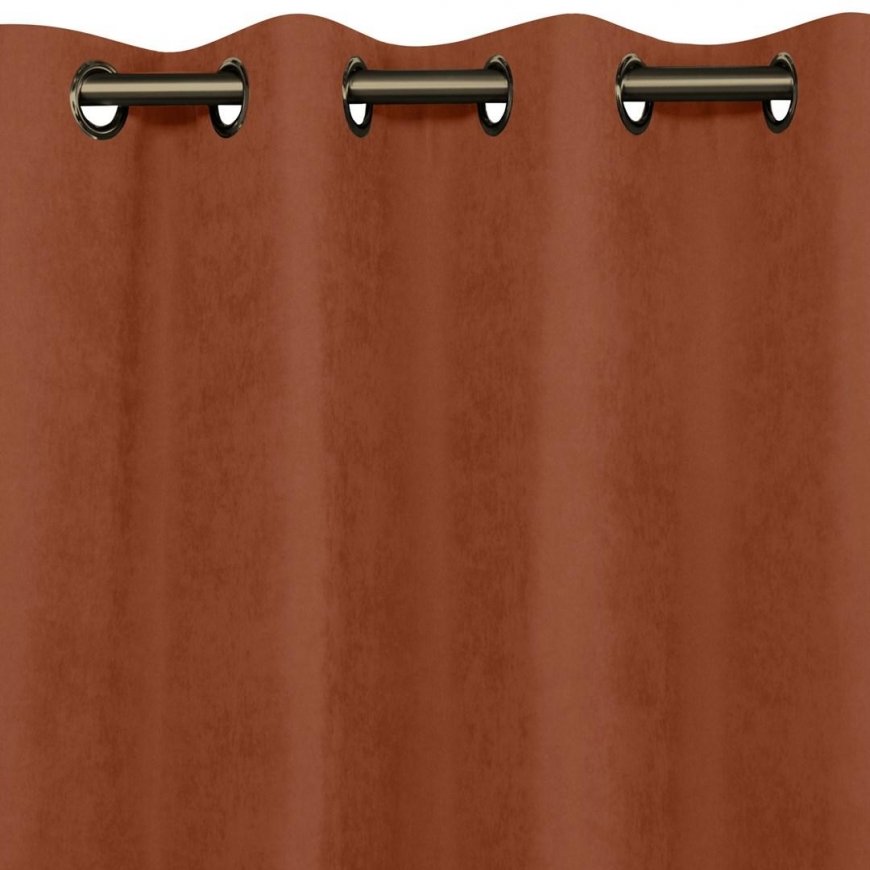 Homede Curtains CHENILLE EYELETS“ G GINGER“ 140 x 270