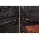 Black electric oven with pyrolysis AEG OS6PB631AB
