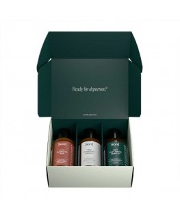 Sord Travel Set shower gel 50ml + hair shampoo 50ml + facial foam 50ml + moisturizing face cream 12ml