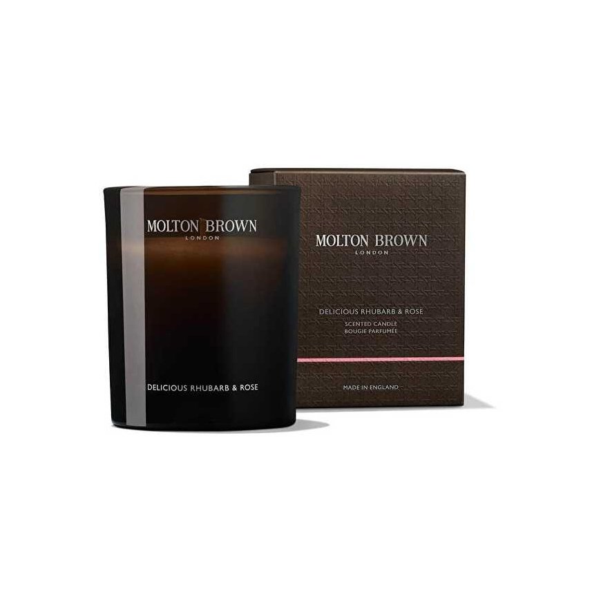 Molton Brown M.Brown herkullinen raparperi- ja ruusukynttilä, 190 g – 3
