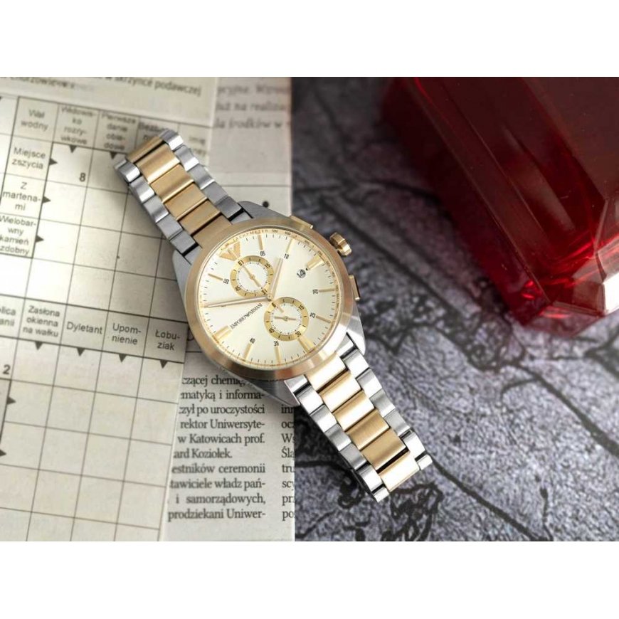 Vyriškas laikrodis EMPORIO ARMANI AR11605 CLAUDIO + BOX – 4