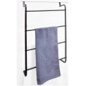 Bathroom Solutions -pyyheteline, oven yläpuolelle, musta, metalli Bathroom Solutions -pyyheteline, oven yläpuolelle, musta, metalli
