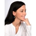 Levien Stunning Drop Vitrail Light Earrings Levien Stunning Drop Vitrail Light Earrings