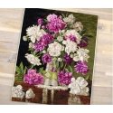 luca S Red and white peonies SG608 luca S Red and white peonies SG608