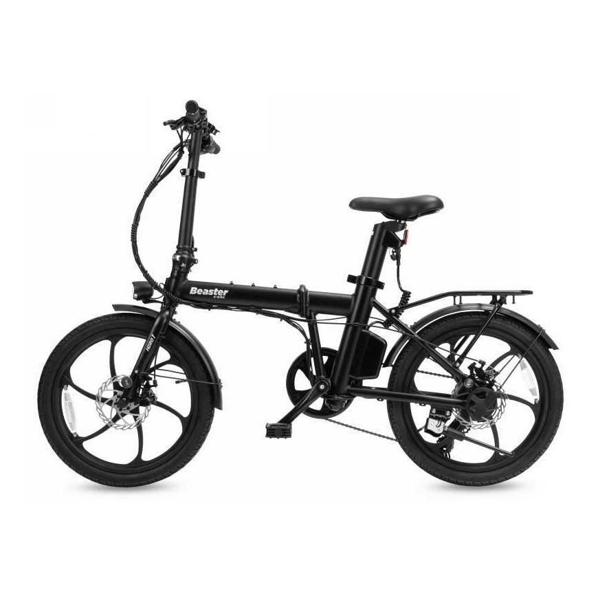 Beaster Scooter Elektrinis dviratis Beaster BSHERO1B, 250 W, 36 V, 10,5 Ah, sulankstomas