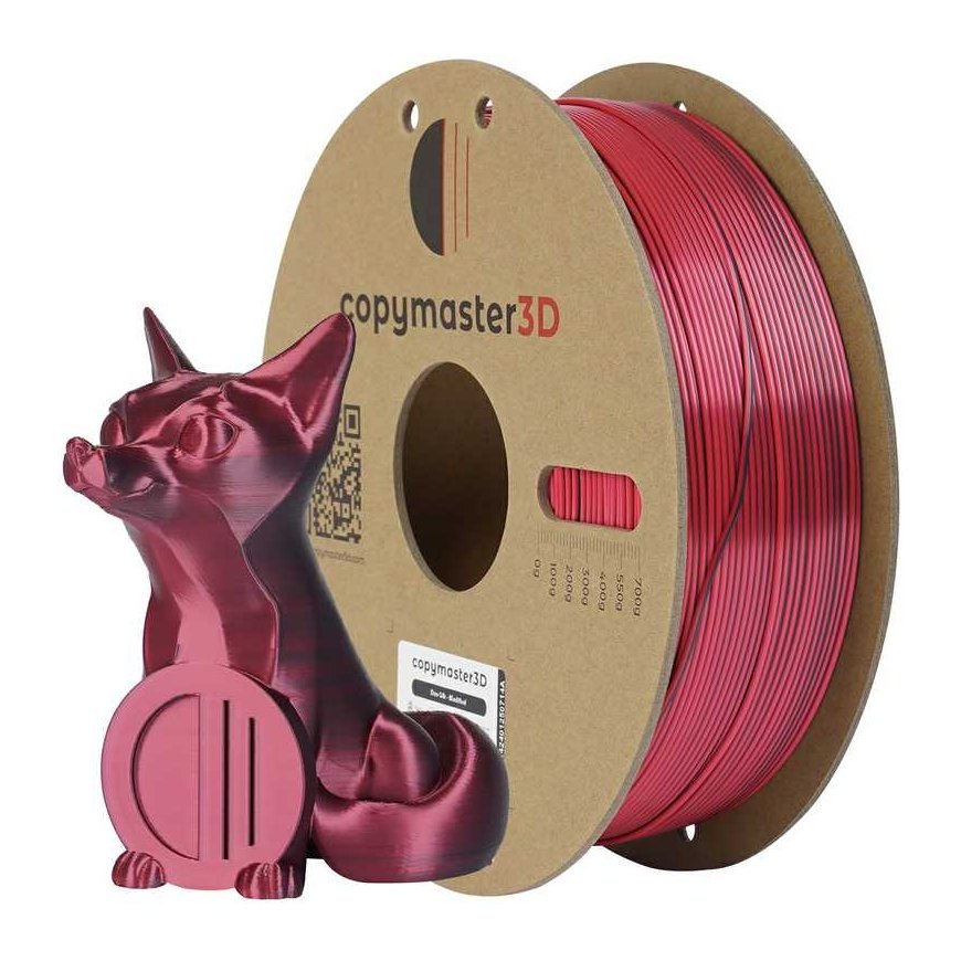 Copymaster3D Duo-Silk 1.75mm 1kg - Juodas/Mėlyna – 3