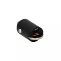 Car charger USB-A, USB-C 38W by Musthavz Juodas Car charger USB-A, USB-C 38W by Musthavz Juodas