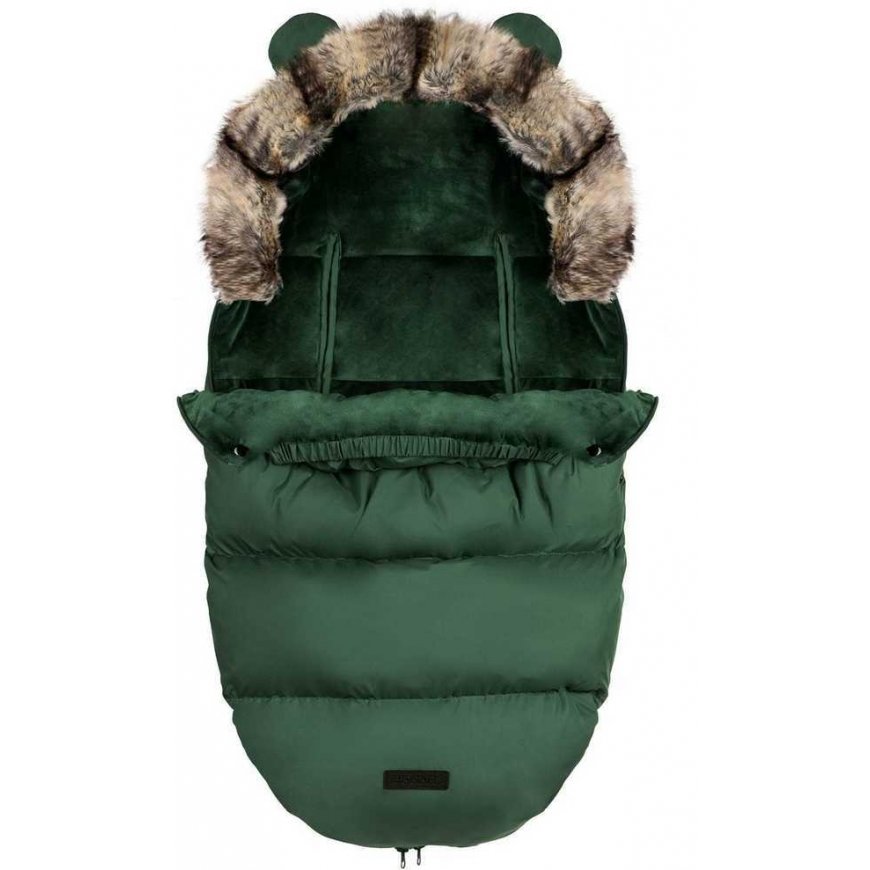 Sleeping bag for stroller Ricokids Elmi, green – 4