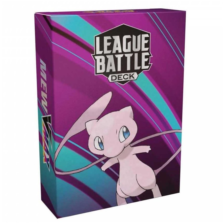 Bandai Spanish Blister Pokemon League Battle Mew VMax Trading Card Game – 3