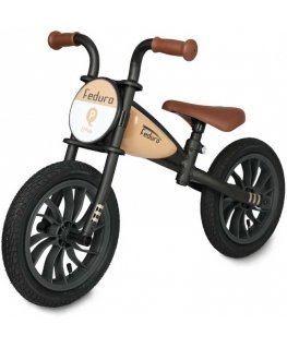 Qplay Balance Bike Feduro brownish yellow