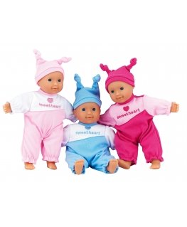 DOLLSWORLD Little Love soft bodied doll, 21 cm