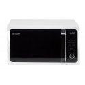 Sharp Home Appliances R-243W mikrobangų krosnelė Balta Mikrobangų krosnelė be papildomų funkcijų Sta Sharp Home Appliances R-243W mikrobangų krosnelė Balta Mikrobangų krosnelė be papildomų funkcijų Sta