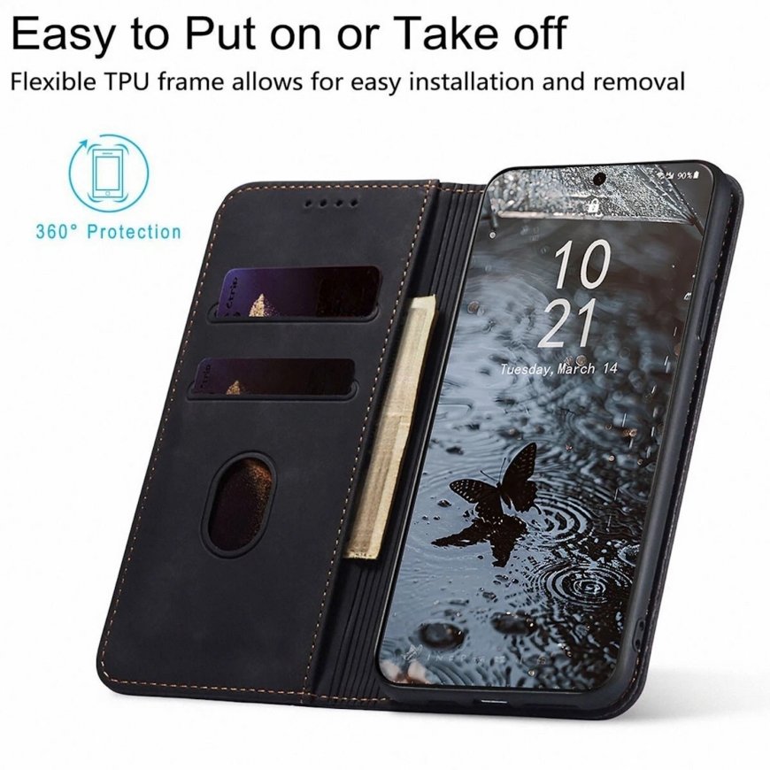 Evelatus Raamatukate Samsung Galaxy S25 jaoks Must – 5