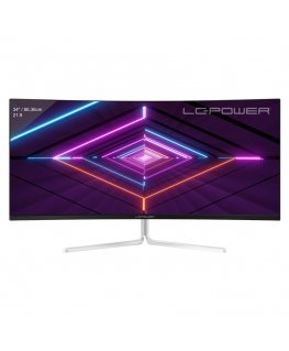 LC-Power LC-M34-UWQHD-100-C-V3 PC lamekuvar 86,4 cm (34") 3440 x 1440 pikslit UltraWide Quad HD LCD Valge