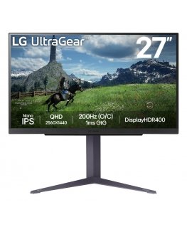 LG 27GS85QX-B computer monitor 68.6 cm (27") 2560 x 1440 pixels Quad HD LCD Black