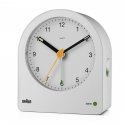 Braun BC22 Kvarca modinātājpulkstenis Balts, Dzeltens Braun BC22 Kvarca modinātājpulkstenis Balts, Dzeltens